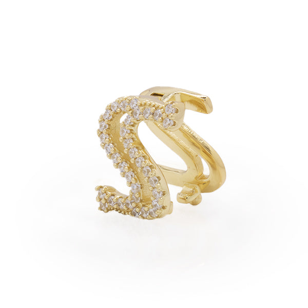 Inicial S dorado